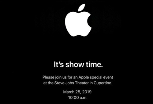 苹果官方：3月25日举行新品发布会
