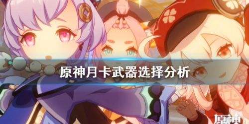 《原神》大月卡武器选什么 纪行武器选择分析