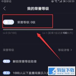 抖音小菱形代表什么 抖音消费等级查看教程