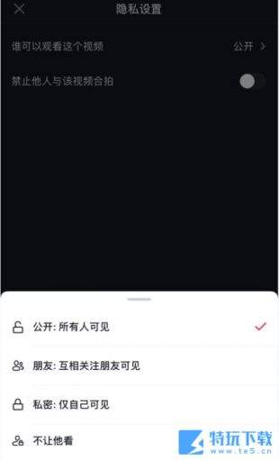 抖音怎么不让别人看到评论 评论隐私权限设置教程