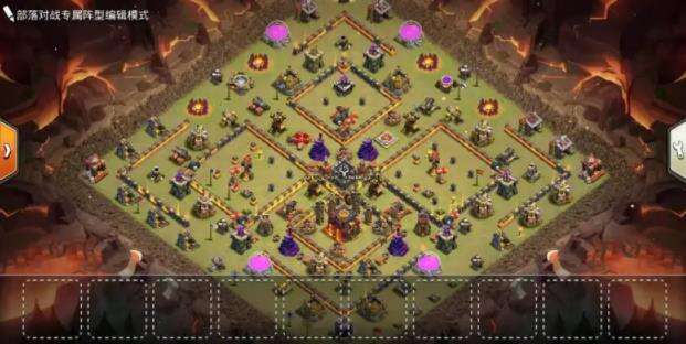 部落冲突 10本最强布阵神阵阵型链接可复制使用 特玩下载站te5 Cn