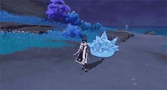 《原神》九条裟罗技能动态效果分享2