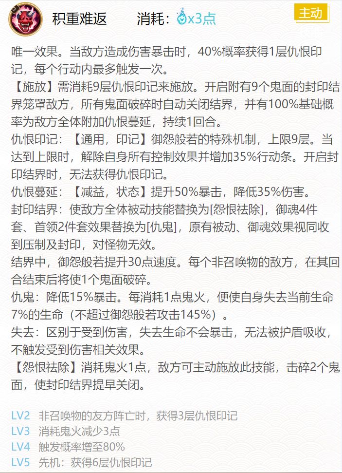 阴阳师御怨般若御魂搭配20203
