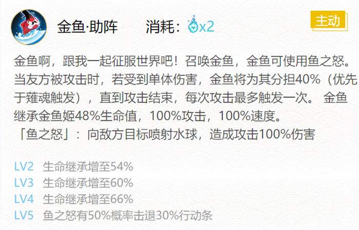 《阴阳师》sr金鱼姬什么御魂最好最佳御魂搭配推荐20214