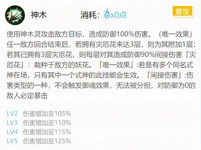 《阴阳师》sr人面树带什么御魂最好最佳御魂搭配推荐20212