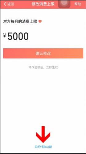 支付宝亲情号支付功能怎么关闭3