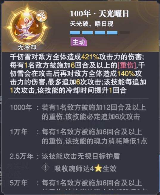 《斗罗大陆魂师对决》重伤流千仞雪玩法解析 《斗罗大陆魂师对决》重伤流千仞雪玩法解析4