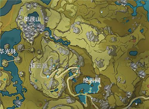 原神白铁块哪里多 白铁矿地图分布