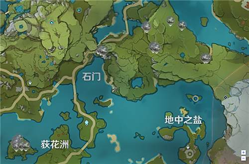 原神白铁块哪里多 白铁矿地图分布