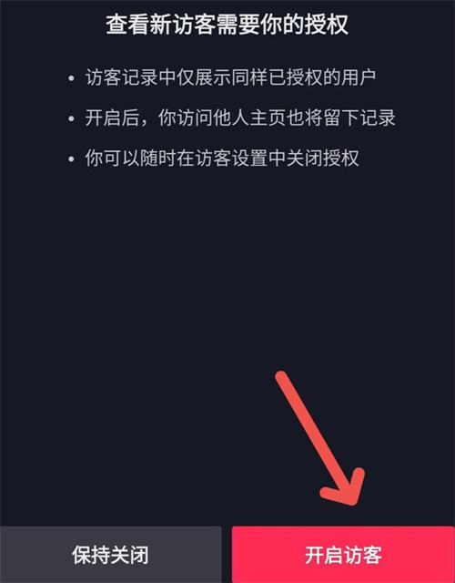 抖音怎么看访客记录浏览量