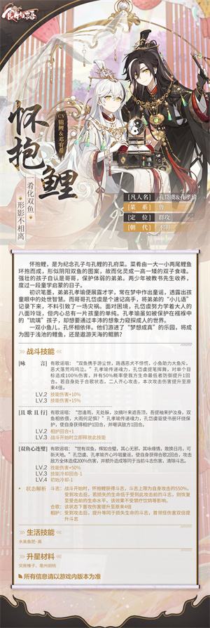 《食物语》官方发布「怀抱鲤」＆「七宝擂茶」立绘