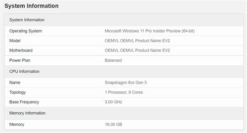 新款微软Surface设备现身GeekBench