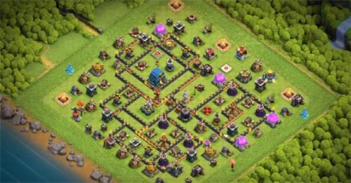 《部落冲突》12本阵型链接2022