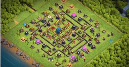 《部落冲突》12本阵型链接2022