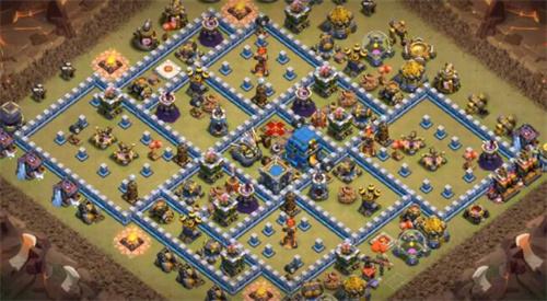 《部落冲突》12本阵型链接2022