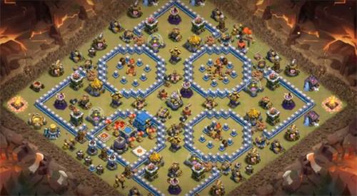 《部落冲突》12本阵型链接2022