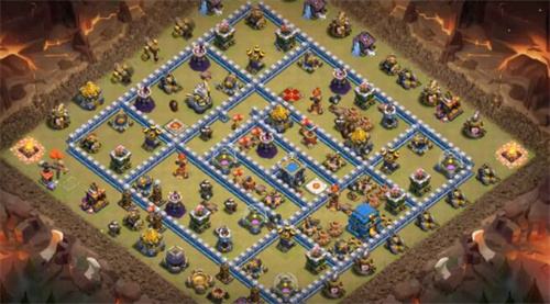 《部落冲突》12本阵型链接2022