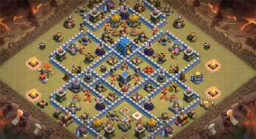 《部落冲突》12本阵型链接2022