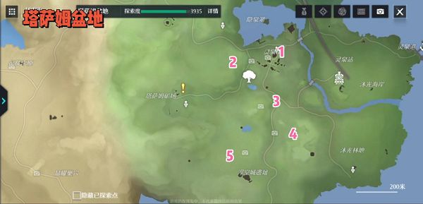 诺亚之心雷鸣秘境风景点位置攻略7