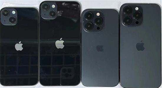 苹果iPhone14/Pro系列四款机模图片出炉