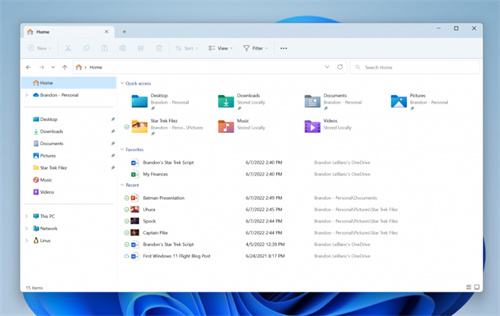 微软Win11Dev预览版Build25136左下角出现全新搜索栏