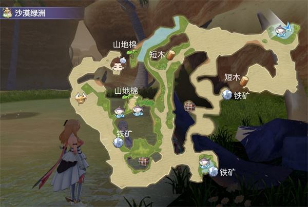 玛娜希斯回响采集点分布图12