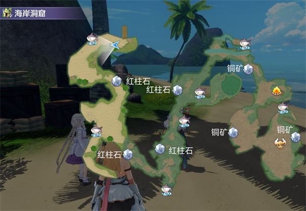 玛娜希斯回响采集点分布图7