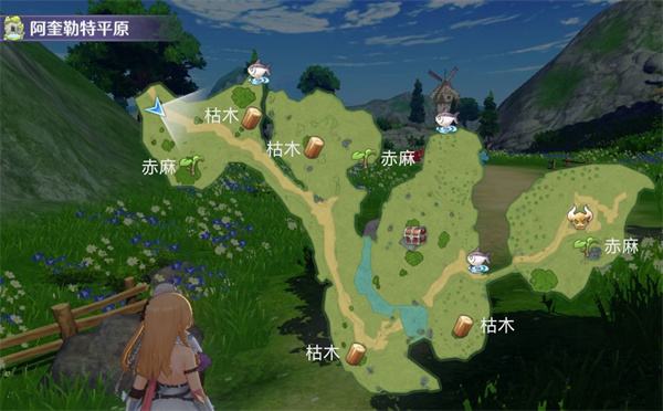 玛娜希斯回响采集点分布图3