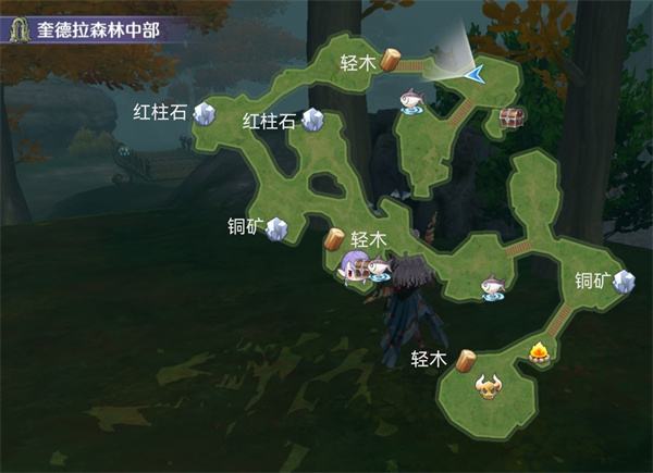 玛娜希斯回响采集点分布图9