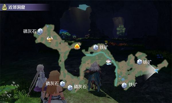 玛娜希斯回响采集点分布图2