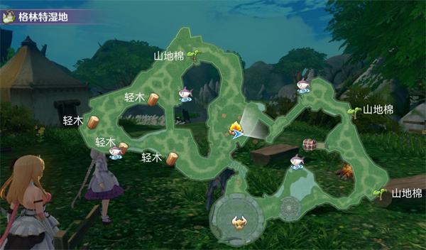 玛娜希斯回响采集点分布图5