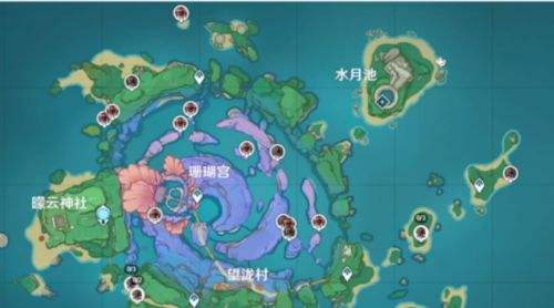 《原神》神里绫华角色培养材料全收集路线图