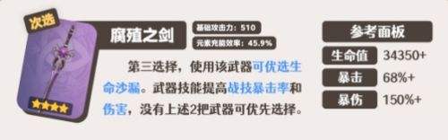 《原神》芙宁娜四星武器推荐 芙宁娜四星武器强度排行