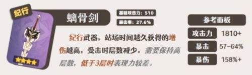 《原神》嘉明平民毕业四星武器选择攻略