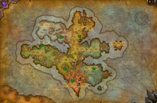《魔兽世界》高清大地图分享
