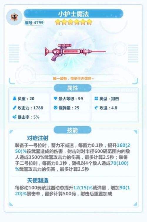 特别祈愿《崩坏学园2》小护士魔法