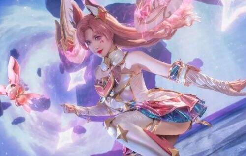 LOL星守卡莎COS：颜值气质太绝，还原度100%，我们的目标是星辰大海