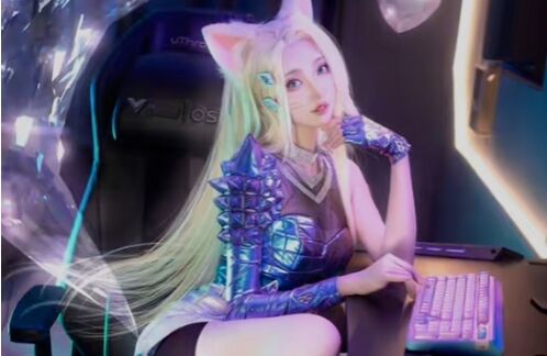 LOL阿狸绝美COS:电竞狐狸太好看,大长腿超吸睛,这谁能顶得住