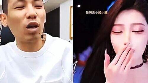 旭旭宝宝连麦女主播，频繁互动太亲密，惨遭老婆查房，吓得直接下播