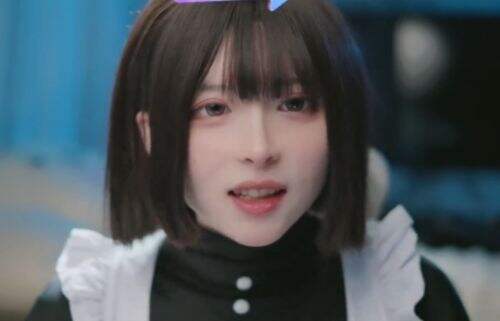 高颜值女Coser直播装扮女佣,直言黑白色更有韵味,不料被光速下播