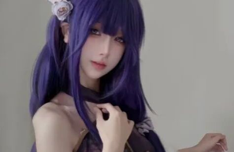 《原神》雷电将军COS:贴身旗袍尽显韵味,小姐姐颜值简直太吸睛