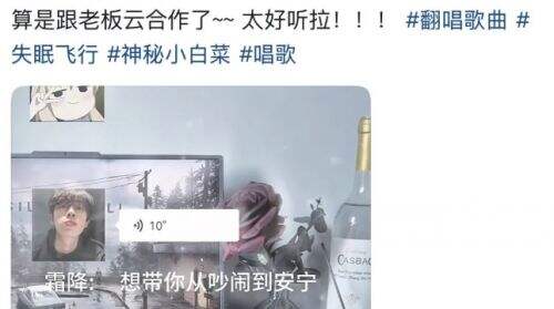 一条小团团更新视频，和男团合唱新歌太好听，称以后不会再直播了