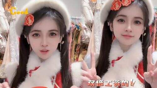 狗头萝莉春节不打烊,称无家可归只能继续卖饼,喜获投资人双倍薪资