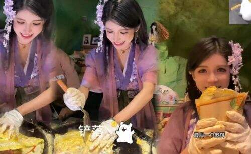狗头萝莉春节不打烊,称无家可归只能继续卖饼,喜获投资人双倍薪资