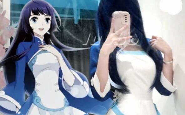 《斗破苍穹》萧薰儿漫画版COS:还原度极高,果然还是童年女神那味
