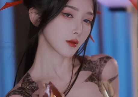 《天行九歌》焰灵姬超绝COS:小姐姐颜值太高,仿佛动画里走出来的