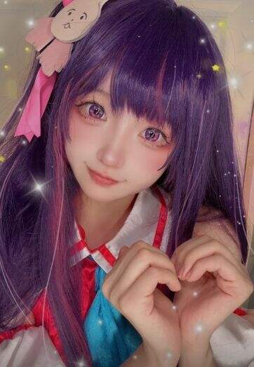 《我推的孩子》星野爱COS:还原度超高,眼里都是星星,可爱程度拉满
