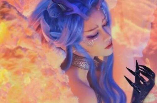 美女网红COS《哪吒2》敖闰，身材比动画中还好，一声大哥叫的人心酥