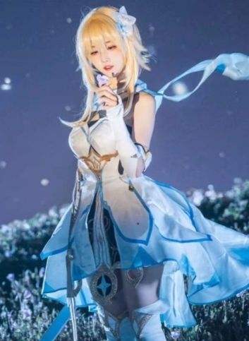 《原神》荧妹COS：我们终将重逢，在旅途的终点再见吧，旅行者