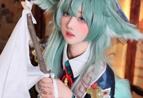 《崩铁》藿藿超甜美COS:是芙是藿躲不过,软萌小小只好可爱